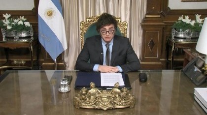 Milei desafió al Congreso: “Me van a tener que sacar con los pies para adelante”